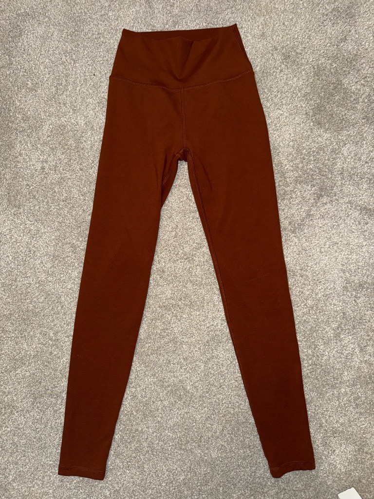 Wild Fable Rust-Colored High-Rise Leggings Xs